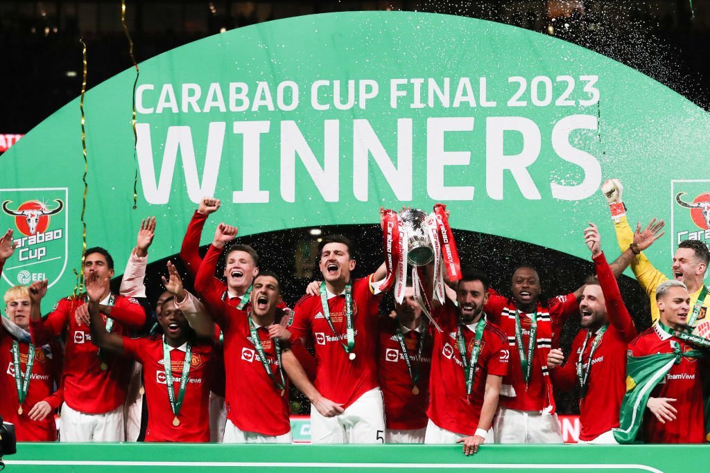 Manchester United Juara Carabao Cup 2022/2023 - Caber.id