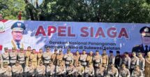 Kapolres Luwu Hadiri Apel Siaga Gerakan Nasional Penanganan Dampak El Nino