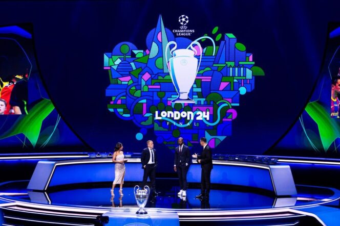 
 Pengundian Babak Grup Liga Champions UEFA 2023/24 di Grimaldi Forum pada 31 Agustus 2023 di Monaco (dok. Getty Images)