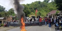 Desak Pemekaran Provinsi Luwu Raya, Mahasiswa Blokade Jalan di Palopo 